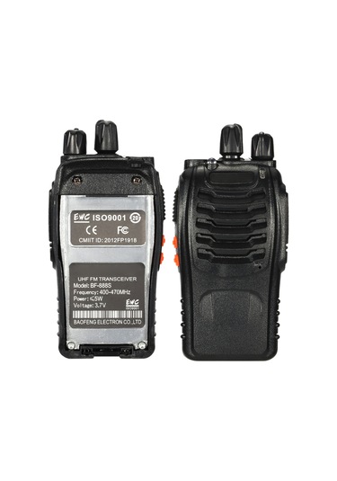 Reedark 16 Kanallı Profesyonel Fm Telsiz Seti - 1500mah Pil Ve Kulaklık Dahil 2 Adet