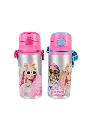 Surprise Anaokul Çantası + Çift Gözlü Kalemlik Lisanslı Aluminyum Matara Suluk 500ml 1 Çok Renkli