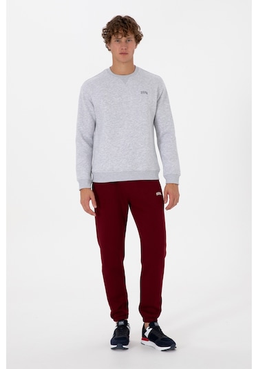 U.S. Polo Assn. Erkek Bordo Şardonlu Eşofman Altı 50313745-VR014