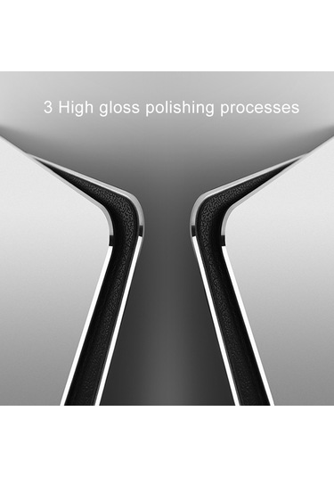 Alüminyum Alaşımlı Çift Taraflı Kaymaz Mat Masa Mouse Pad'i, Boyut: L Gümüş