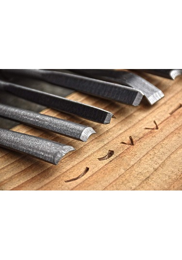 Ahşap Oyma Seti 12 Parça İskarpela Takımı