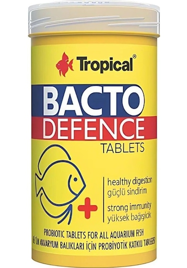 Tropical Bacto Defence Tablets 50 Adet Açık