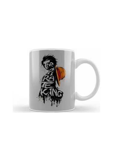 One Piece Anime King Of Pirate Kupa Bardak Porselen Karışık