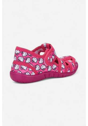 Günlük Unisex Çocuk Sandalet Esnek Kaymaz Taban Keten Cırtlı Yazlık Ev Okul Kreş Ayakkabı 143 Fuşya-kedili Günlük Unisex Çocuk Sandalet Esnek Kaymaz Taban Keten Cırtlı Yazlık Ev Okul Kreş Ayakkabı 143 Fuşya-kedili