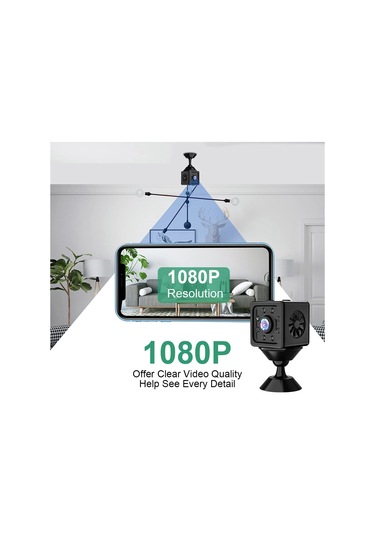 Fs 4k Hd 1080p Taşınabilir Küçük Ev Dadı Kamerası, Hareket