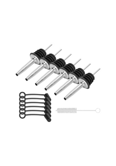 304 Paslanmaz Çelik Şarap Şişesi Pipet Tıpası İçki Dağıtıcı Dökücü Mantar Mutfak Aksesuarları Diğer