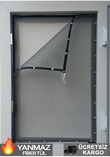 Cırtlı Yapışkanlı Pencere Sineklik - Pvc Pimapen Cam Sinekliği