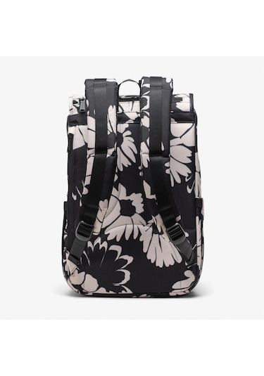 Herschel Little America Mid Flowers Unisex Siyah Sırt Çantası 11391 Siyah