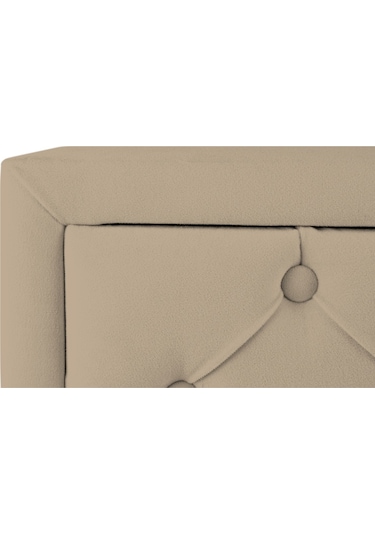 Ruby 2 Çekmeceli Komodin-silver Model Kapitoneli Yatak Odası Iki Çekmeceli Komodin&şifonyer Modeli Bej