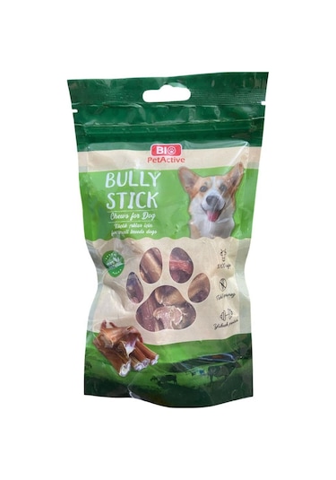 Bio Petactive Bully Stick Küçük Irk Sığır Kamışı Köpek Ödülü 100 G