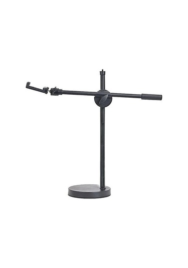 Joyhub Halka Işıklı Yükstilmiş Tripod Masaüstü Masaüstü Standı Cep Tefonu Tutucu Konsollu Tripod Siyah Vantuzlu 8y1f4r