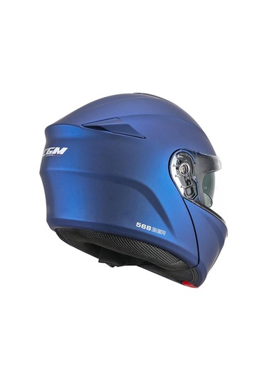 Cgm 568A Ber Mono Çene Açılır Motosiklet Kaskı Mavi
