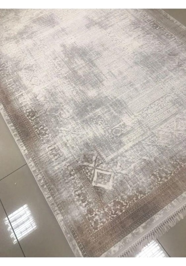 Merinos Halı Rodin 60895 070 Serisi Akrilik Salon Oturma Odası Halısı Kahve