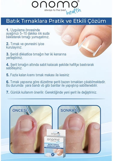 Health Batık Tırnak Düzeltici Şerit 10 Adet