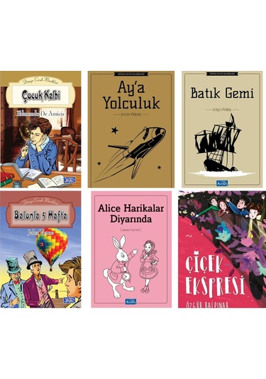 Çiçek Ekspresi Ortaokul 6 Kitap Set