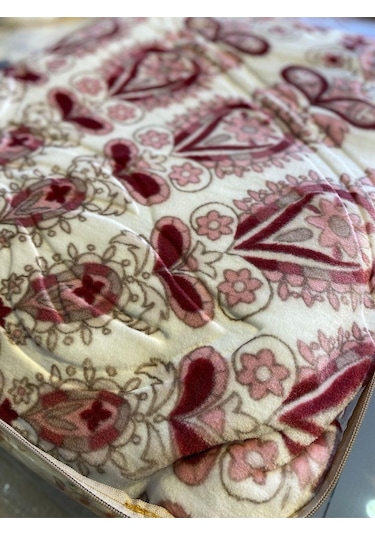 Sarar Çift Kişilik Battaniye 4 Kg Süper Soft 200 X 240 Mandala Fuşya