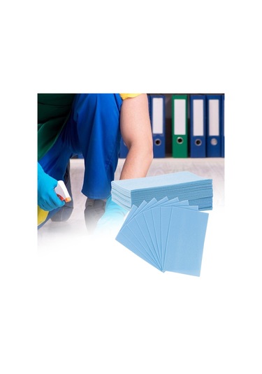 Suntek 30 Adet Zemin Temizleme Dilim Laminat Fayans Için Mavi