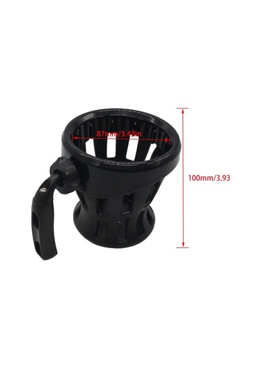 Sones Honda Gl1800 İçin Motosiklet İçme Tutucu Kupası Siyah