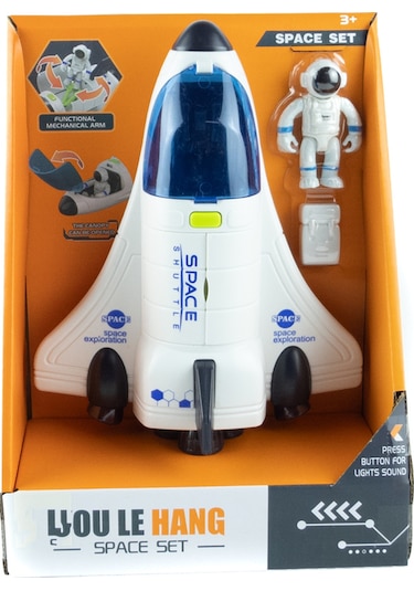Uzay Mekiği Oyuncak Astronotlu 20 Cm
