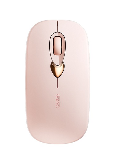 Inphıc Q8 Kablosuz Bluetooth Fare Kadınlar İçin 1600 Dpı Şarj Edilebilir Dilsiz Fare Dizüstü Pc İçin