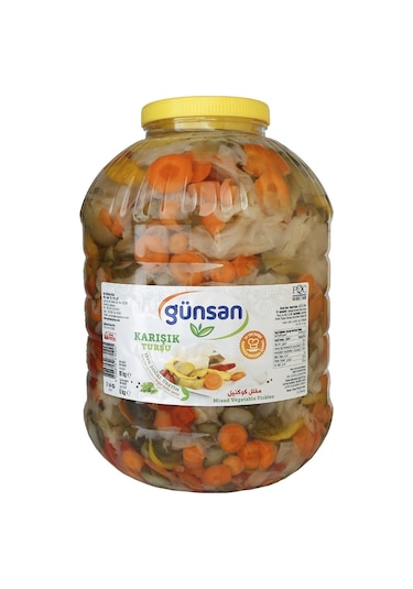 Günsan Karışık Turşu 10 KG