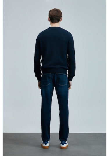 Lufian Dante Erkek Denim Pantolon 111200200 Mavi