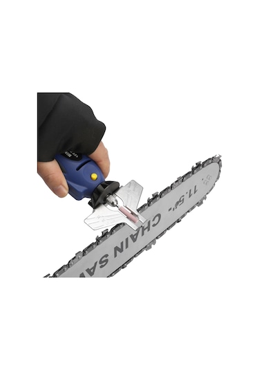 Hallow-12 V Zincir Testere Taşlama Makinesi Kalemtıraş Testere E5460