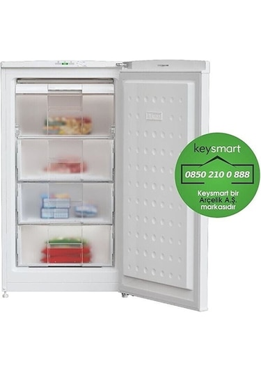 Keysmart Key 410 117 LT 4 Çekmeceli Dikey Derin Dondurucu