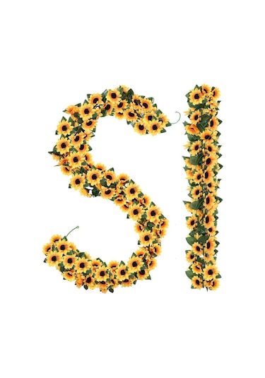 Yapay Çiçek Ay Çiçeği Tak Organizasyon Nişan Düğün Dekor Çiçeği S