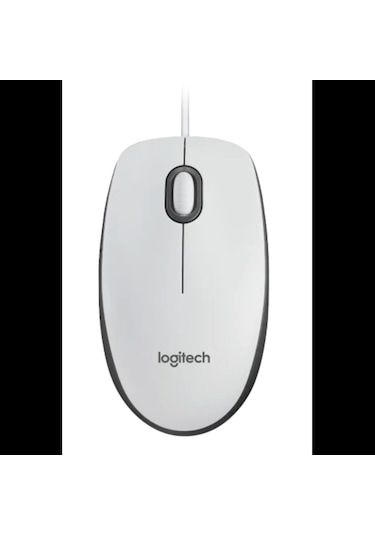 Logıtech 910-006764, M100 Beyaz, Usb Kablolu, 1000dpi, Optik, 3 Tuşlu, Mouse Diğer