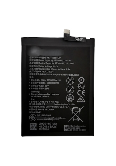 Honor Play Batarya Pil Hb386589Ecw
