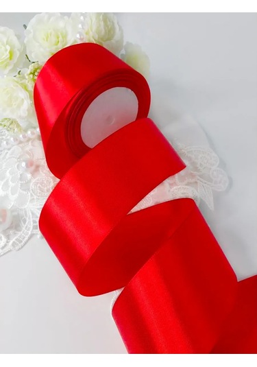 Magazin Dla Rukodel'nic Ip Gavrilov R N Kadife Kırmızı Şerit 4 Cm 3'lü Gül Buketi İçin Set 331640760