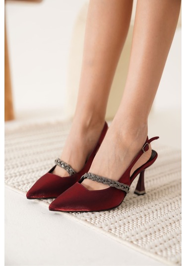 Drey Kırmızı Kadın Topuklu Ayakkabı Muhtelif