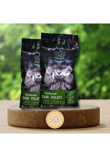 Happy Cat Litter Topaklaşan Çam Peleti Kedi Kumu 2 x 10 L