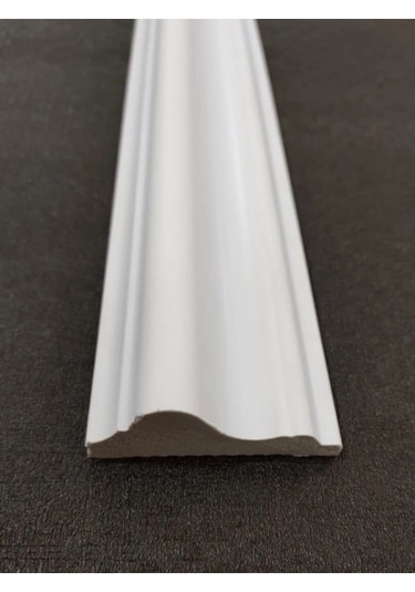 Dekoratif Boyanabilir Poliüretan 6 Cm Duvar Çıtası & Bordür Uzunluk :240 Cm En :6cm