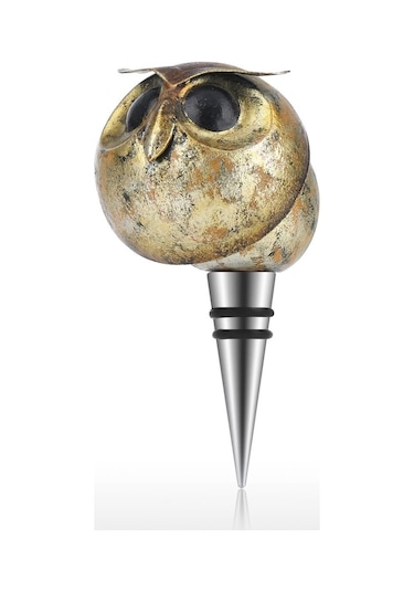 Jms Tooarts Baykuş Tıpa Şarap Şişesi Tıpa Demir Malzeme Hava Geçirmez Mühür Dekoratif Şampanya