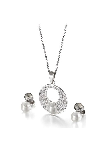 Lee Cooper Lc.s.01261.330 Kadın Takı Seti Gri