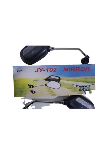 Bisiklet Kelepçeli Ayna Takımı Reflektörlü 1 Çift Jy-102