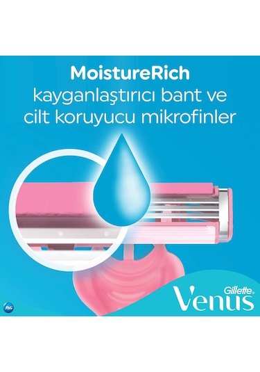Gillette Simply Venüs 3 Tıraş Bıçağı 4'lü