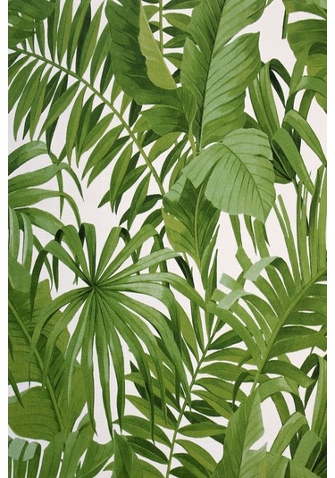 Zümrüt Exclusive Yaprak Desenli Duvar Kağıdı 7845-1