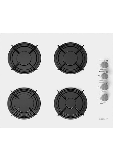 Exep Plus Line EF-260 - EO-320 - ED-401 Beyaz Ankastre Set