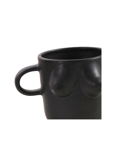 Suntek Kadın Vücut Sanatı Seramik Su Bardağı 300 Ml Su