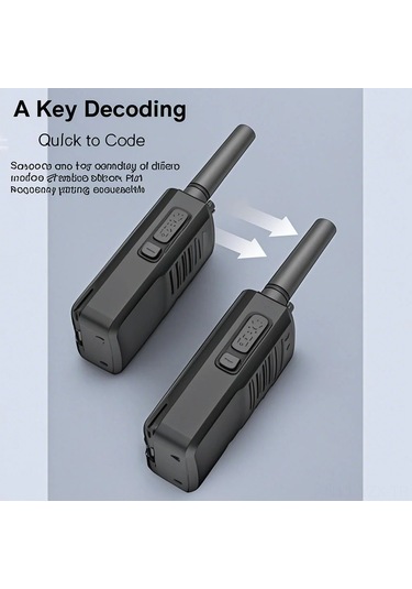 Yaozixa Docooler T1 Walkie Talkie 5w 400-470mhz 16 Kanal 2800mah Pil 1-5km Erişim Mesafesi Tekli Paket Şarj Dizini İle Eu Standartı