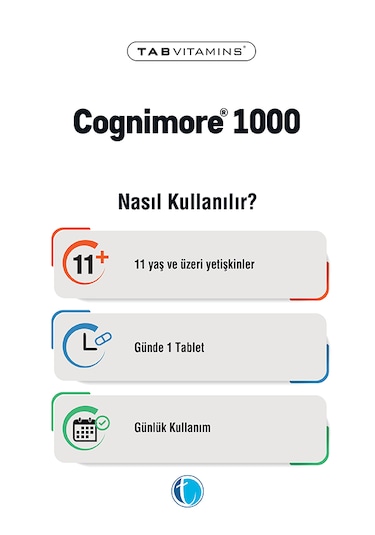 Cognimore 1000 Mg Sitikolin 30 Tablet