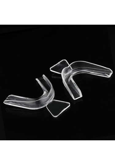 4 Adet Silikon Gece Ağız Koruyucusu Diş Sıkma Taşlama Diş Bite Uyku Yardımı