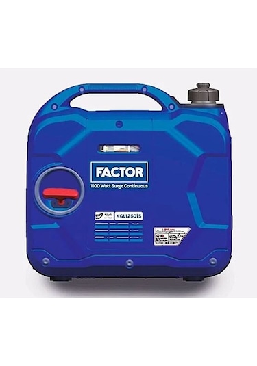Factor KGL1250IS 1.2KW Çanta Tip İnverterli Benzinli Jeneratör