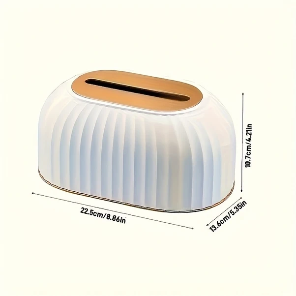 Cordial Yeşil Kutu: Modern Zarif Desenli Plastik Mendil Kutusu, Oturma Odası Ofis Yatak Odası Yeşil Kutu