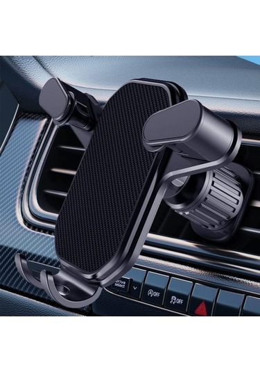 Z1s Araç İçi Havalandırma Telefon Tutucu Siyah
