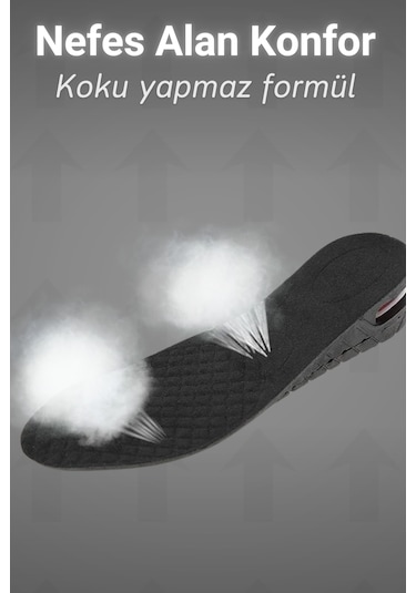 Dopar Boy Uzatıcı Tabanlık 2 Katlı Ayarlanabilir 4.5 Cm Boy Yükseltici İç Taban 35-45