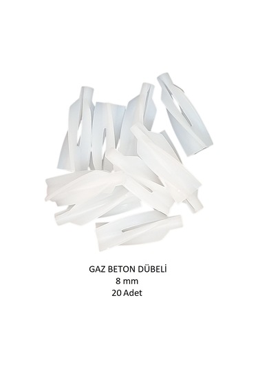 Gaz Beton Ytong Dübeli 8 Mm 20 Adet